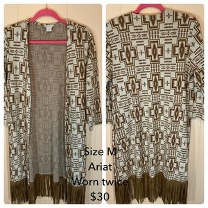 Western Fringe Cartigan